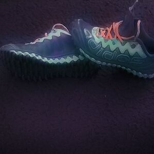 Adidas Sneakers - Dark Blue and Bright Orange